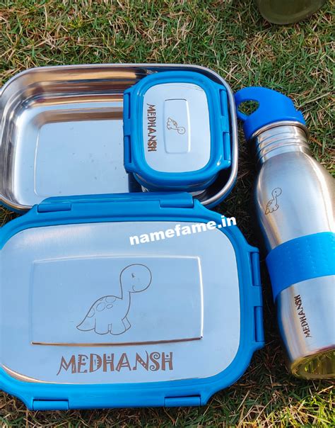 china personalised steel lunch box|JINMA Personalized Lunch Box, Small Stainless Steel Bento Box .